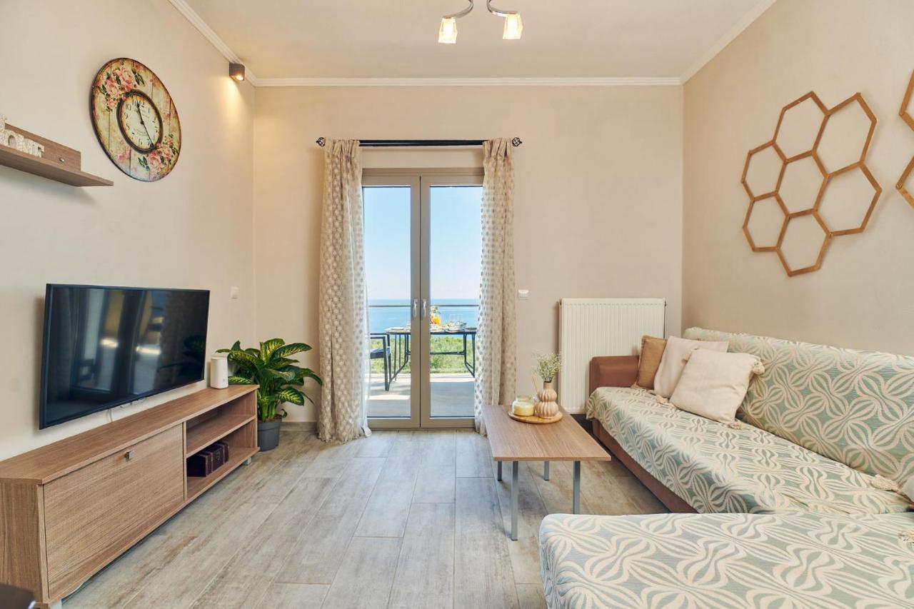 Pelagaki Sunrise Apartments Orthoniaí Dış mekan fotoğraf